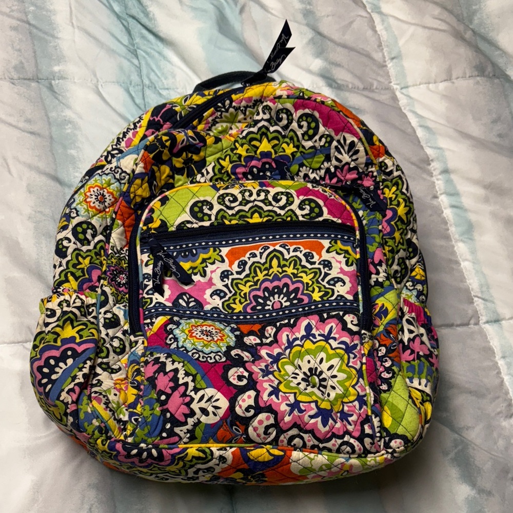 Vera Bradley Multicolor Floral Backpack